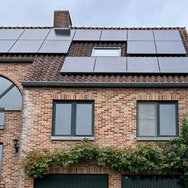 Residential House with Solar Panel 1